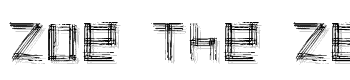 Zoe-The-Zebra font